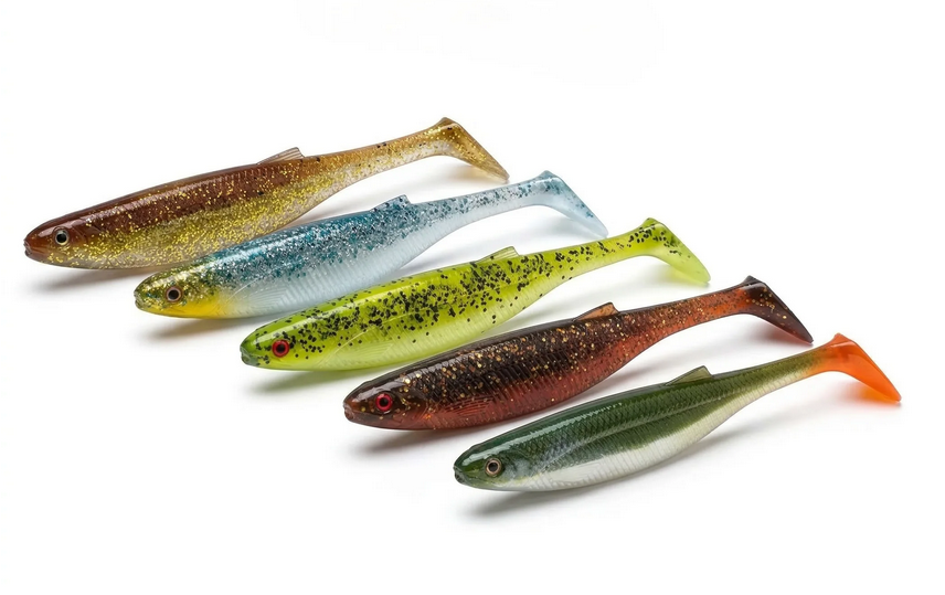 TungsRock ShadRun soft swimbait 6 inch