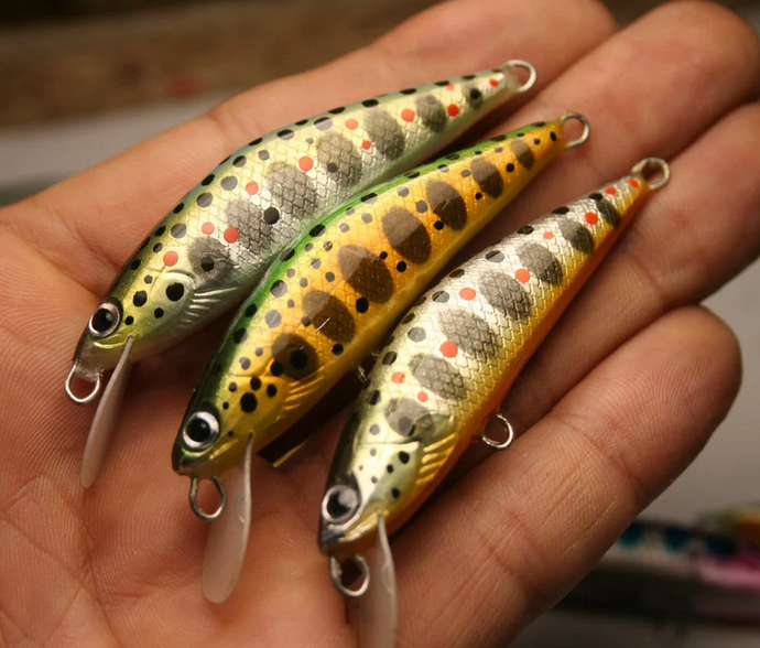 TungsRock StreamStar 3 inch trout hunting minnow